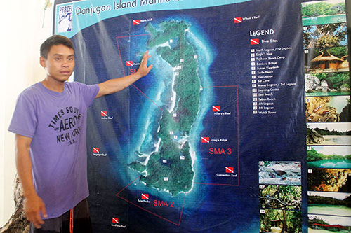 Our guide, Tikyo, briefed us about the island and the advocacy
