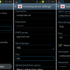 configuring pop3 outlook