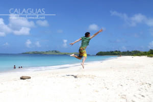 Ian Limpangog' s jump shot in Calaguas