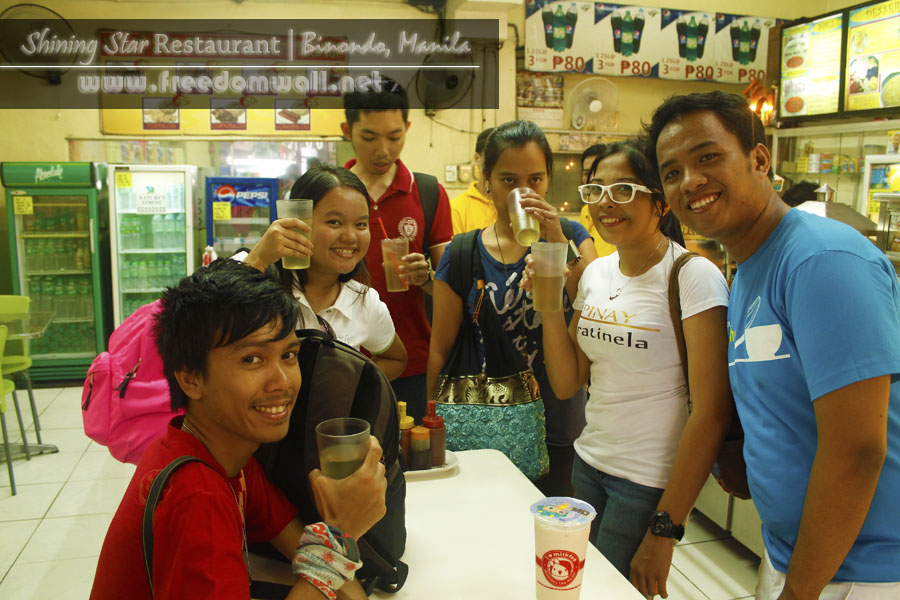 Shining Star Restaurant's cogon root juice