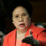 Miriam Defensor Santiago lectures