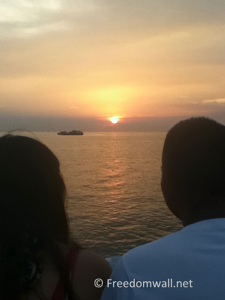 Lovers by the Sunset