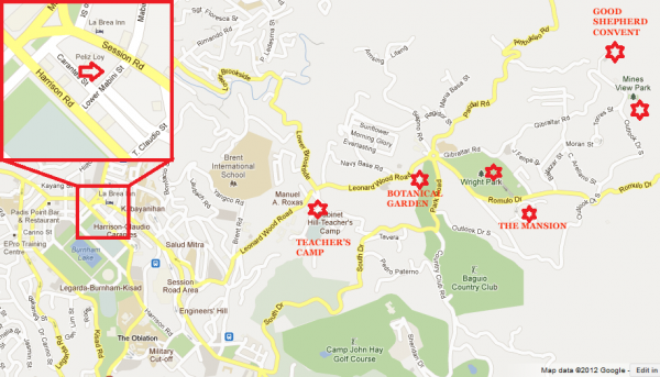 Baguio to Mines View Park