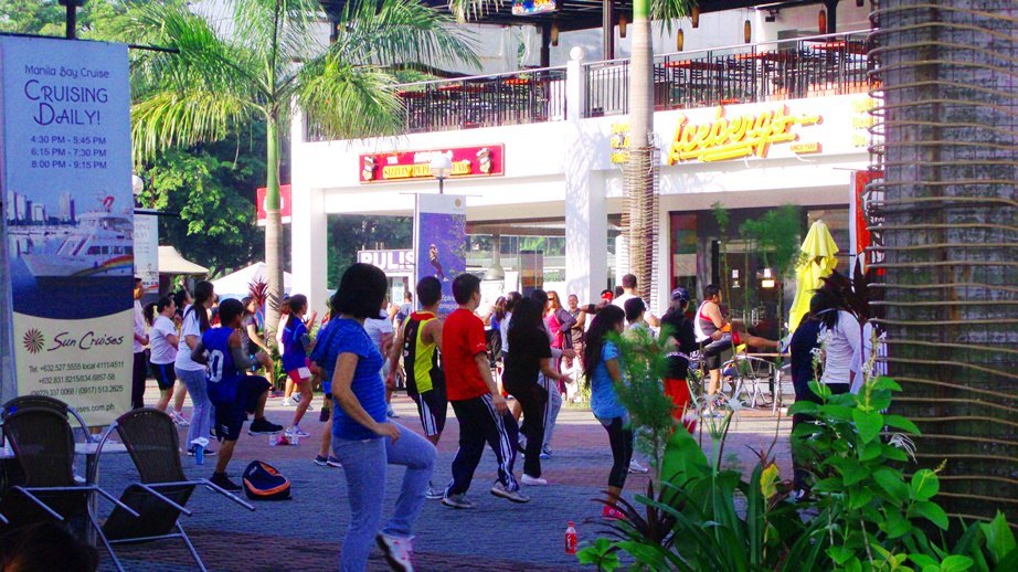 A Morning Dance at Harbour Square