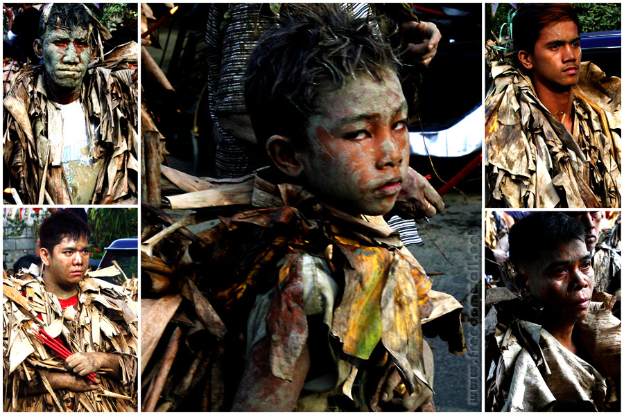 Taong Putik or Saint John de Baptist devotees