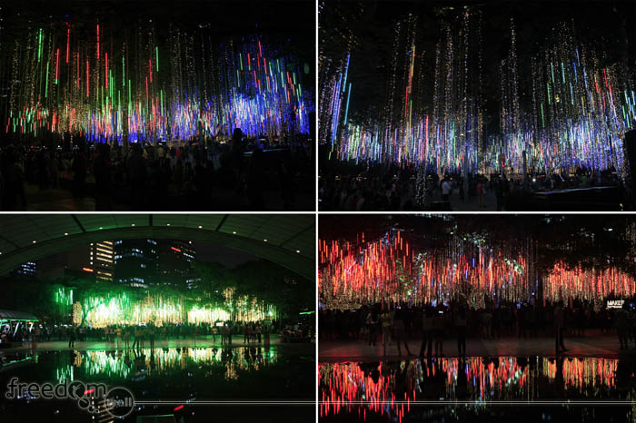 Ayala Triangle Christmas Light Show