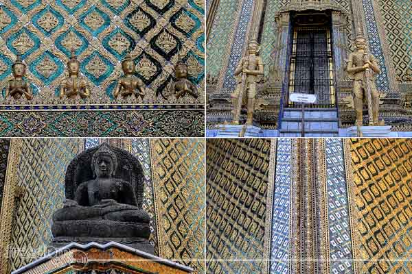 The Crafts, Arts, and Wall Carvings in the Grand Palace