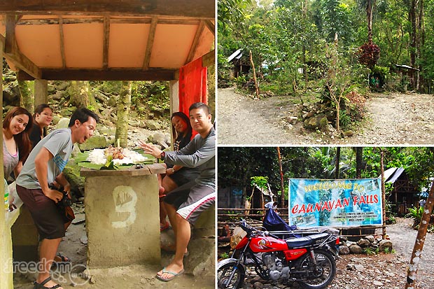 Around caunayan falls