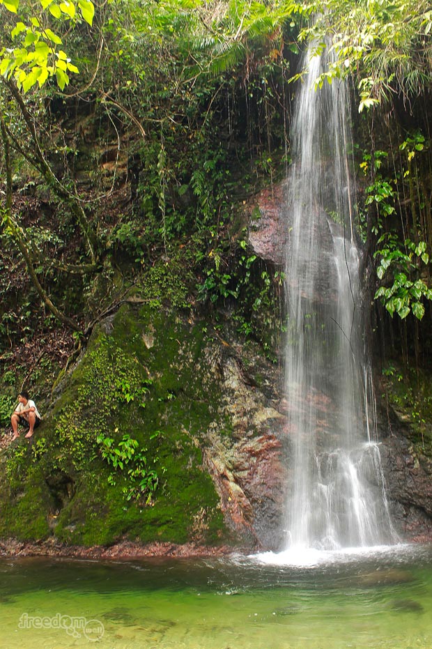 Day 2 in Baler: Surfing, Ampere Cave, and Caunayan Falls - Freedom Wall