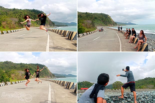 Jump shots and selfie at Amper