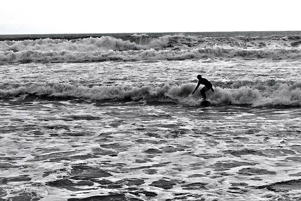 Surfing in baler