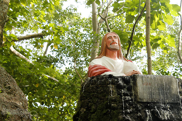 Camiguin Stations of the Cross: Jesus in the Garden of Gethsemane