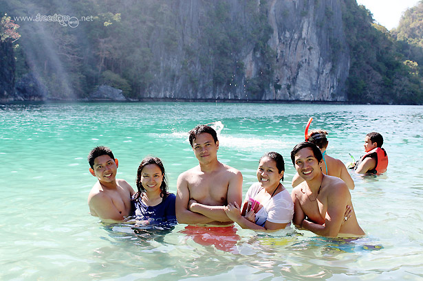 Group pic at the Big Lagoon