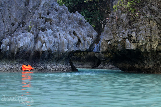 The Entry to El Nido's Small Lagoon