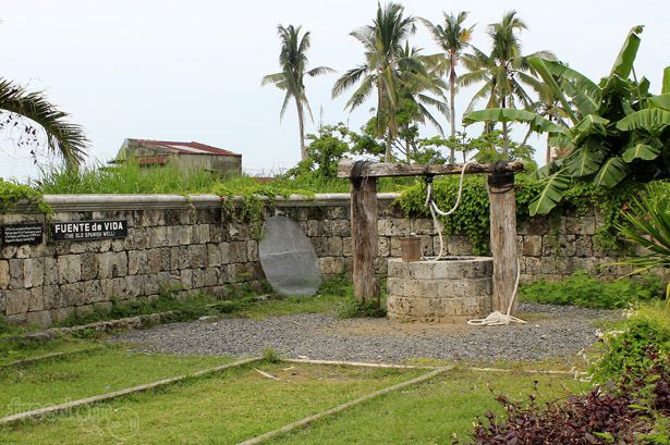 Fuente de Vida, an Old Spanish beside the Santa Monica Church in Panay