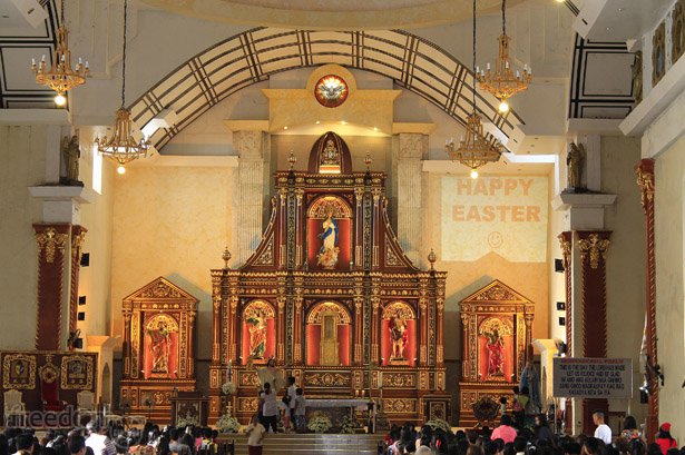 The altar of the Immaculate Conception Cathedral in Roxas City