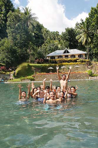 At Sto Niño Cold Spring, Camiguin