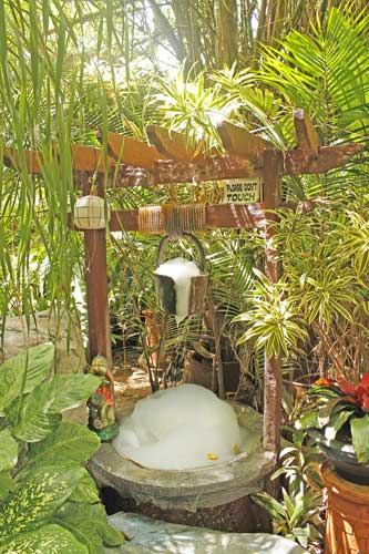Bubble Well at Hidden Garden Vigan