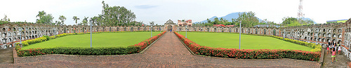 nagcarlan underground cemetery panorama