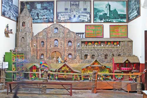 Miniature of Lucban Church's facade