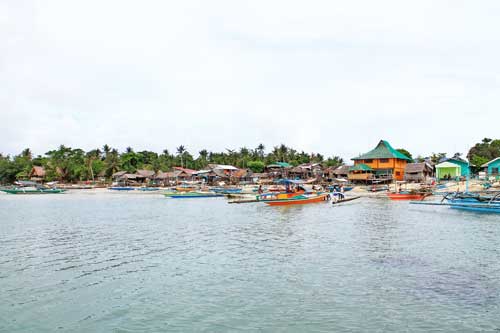 Cagbalete coastal residential area