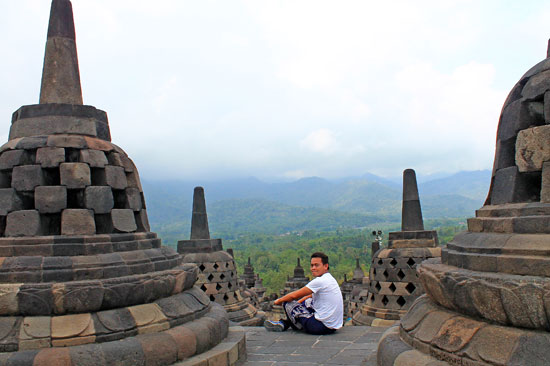 ian limpangog at borobudur