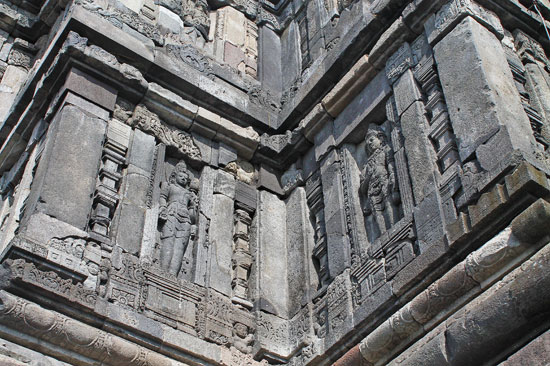 Candi Prambanan columns