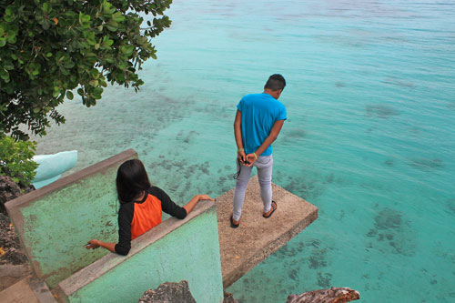 Salagdoong's cliff diving platform