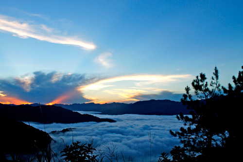 Kiltepan Viewpoint sunrise