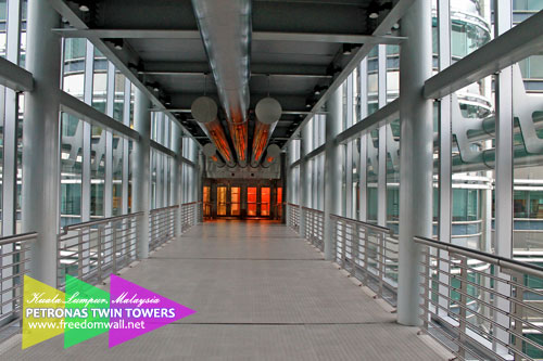 The Skybridge of Petronas Twin Towers