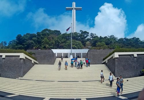 the Shrine of Valor (Damabana ng Kagitingan)