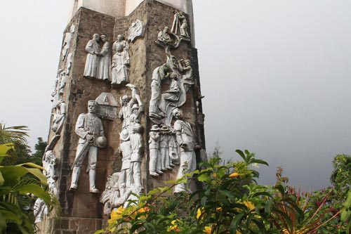 Memorial Cross reliefs