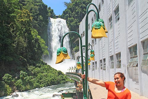 Maria Cristina Falls Power Station with Cookie Santelices