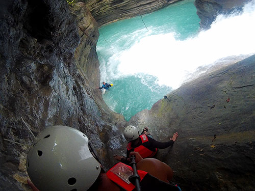 cebu canyoneering slide and drop