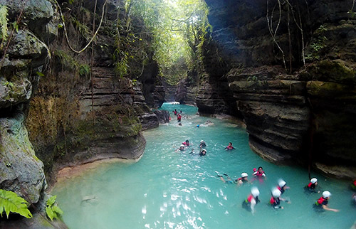 kawasan canyoneering