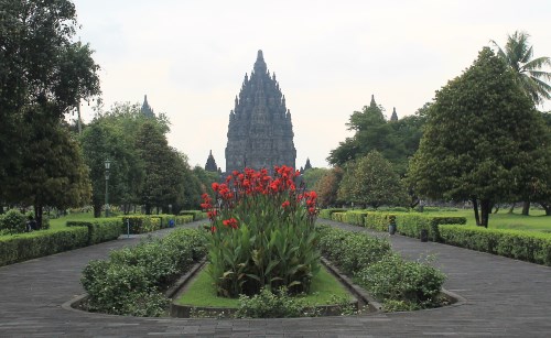The temple of Brahma in Candi Prambanan