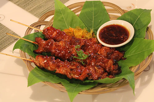 Ocean Garden serves pork barbecue to cater non-seafood lovers