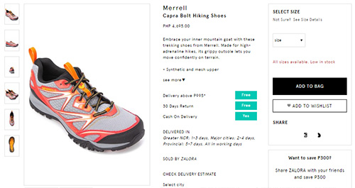 Merrell Capra Bolt Hiking Shoes
