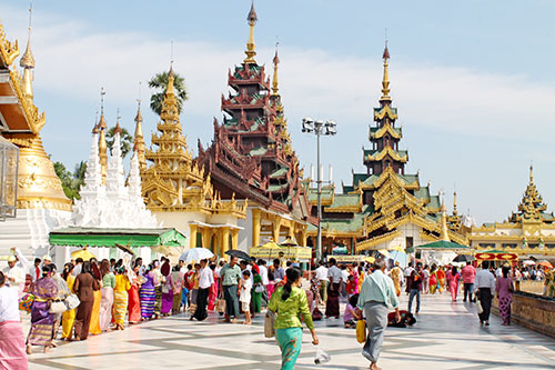 Interesting temples within Shwedagon complex