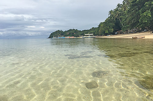 Clear and Calm waters of Punta Ballo beach