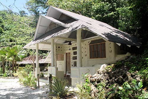 The mud house in Danjugan Island