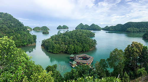 A picturesque scenery in Sipalay