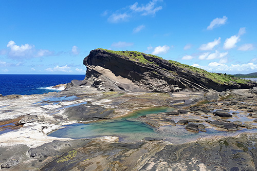 Masapad Rock Formation and Tidal Pool in Biri Island