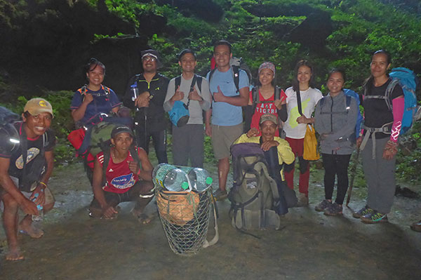 Getting ready for the final trek