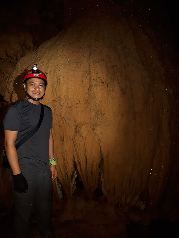 ian limpangog at Gobingob Cave