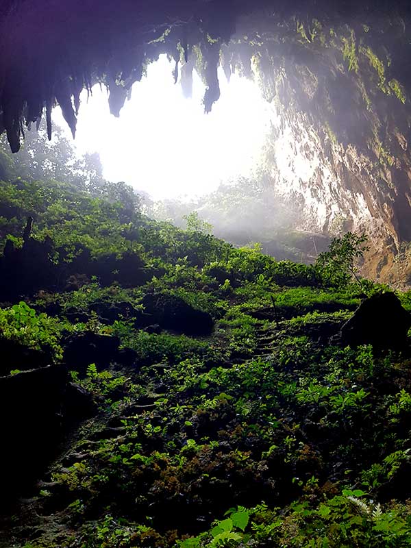 Mouth of Langun Cave