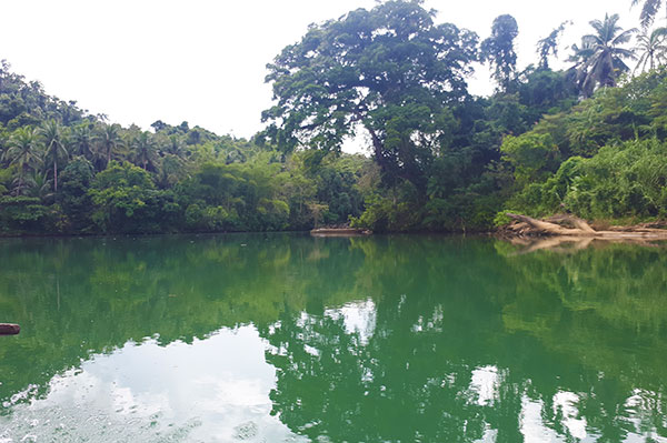 A calm portion of Ulot River