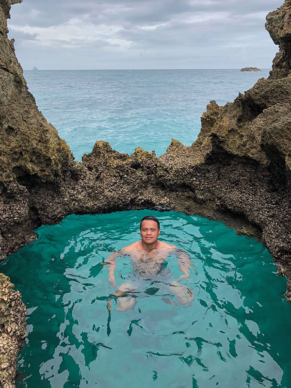 Angel Pool at Liog-liog Cove