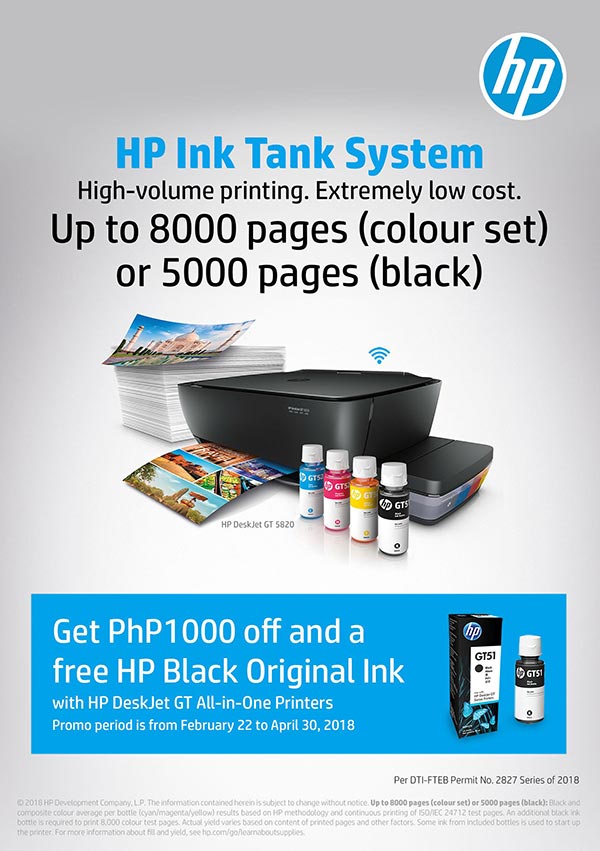HP Deskjet GT All-in-One Printer promo discount