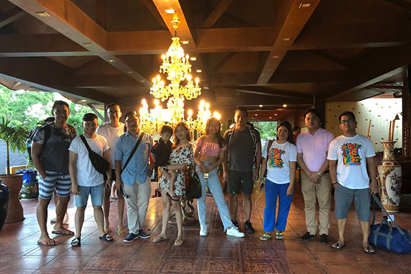 Delegates from Cebu, a good bye photo.